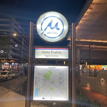 Prime Location Bright Studio City Center Super 5G Wifi 200Mbps With32"Tv Салоники Экстерьер фото